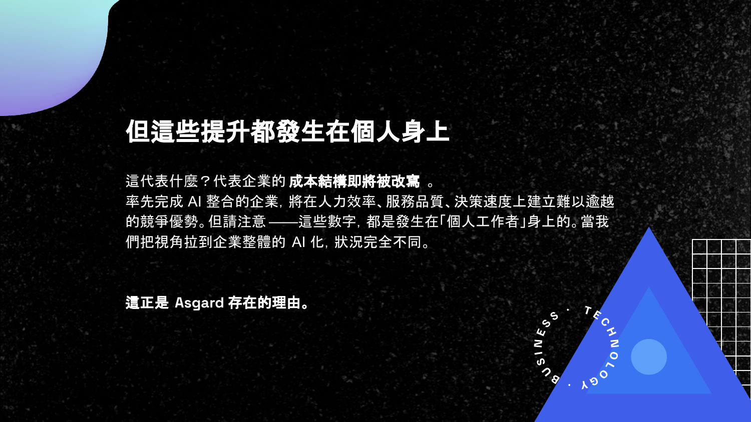 這些提升都發生在個人身上