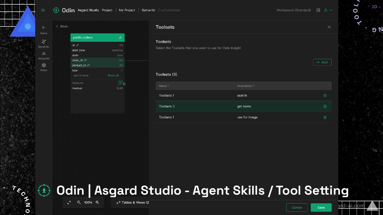 Odin Agent Skills / Tool Setting